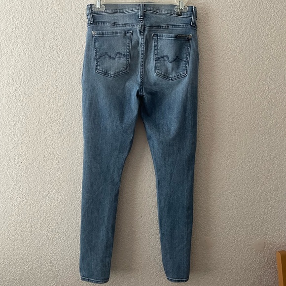 7 For All Mankind Ankle Skinny Jean - Picture 2 of 3